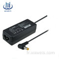 Mini adaptateur d'alimentation 19v 1.58a 30w pour hp